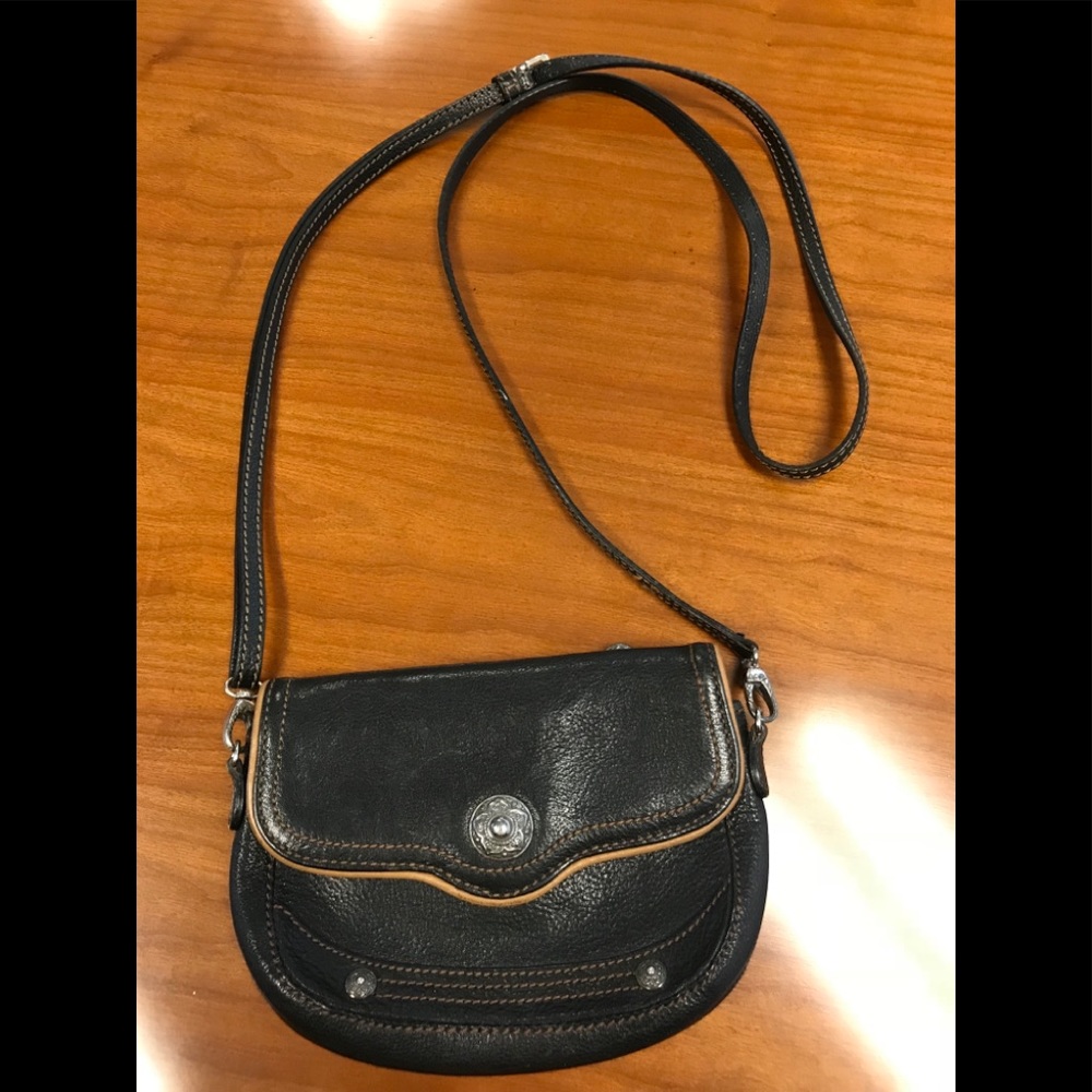 Brighton Classic Black Crossbody Handbag